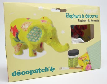 Decopatch Mini Kit Elefant